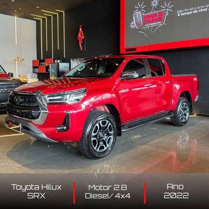 TOYOTA HILUX SW4 2.8 D-4D TURBO DIESEL SRX 4X4 AUTOMÁTICO